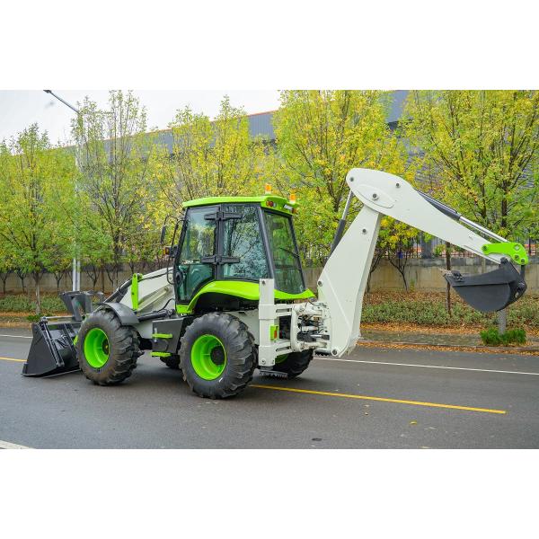 Hydrostatic Transmission AM30-25 Backhoe Loader Front Loader Backhoe with Air Cooling