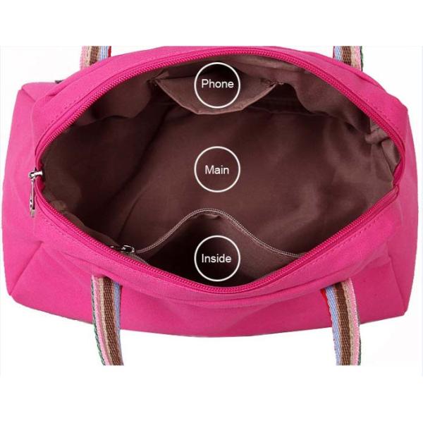 Shell shape handbag directly factory canvas bag