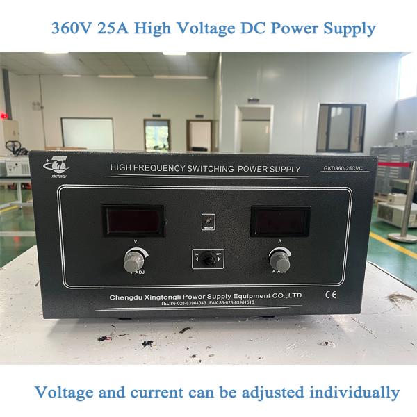 Electroplating Power Supply 360v 25a High Voltage Dc Power Supply