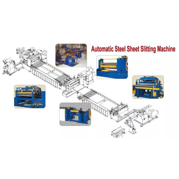 Automatic Coil Slitting Line Machine ISO9001 Cut To Length Line Machine