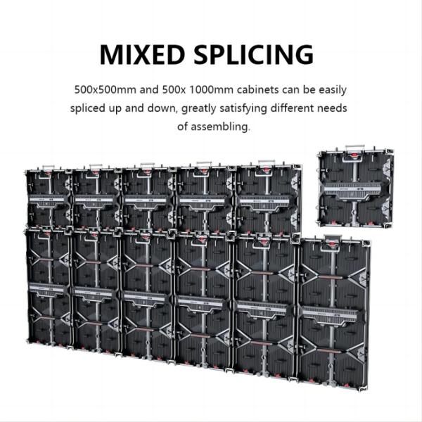 High Grayscale Indoor LED Display Stage Indoor Events Using LED Screen Panel
