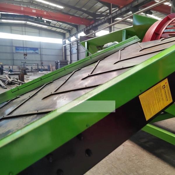 1200mm Diameter Mobile Compost Trommel Screen for Composting Process
