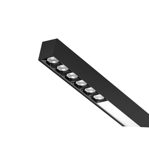 Aluminum Led Linear Light Fixture Dust Proof IP40 AC100V