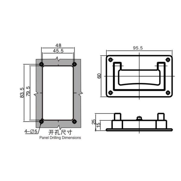 Furniture concealed cabinet pulls,recessed flush handles,concealed flush pull handle
