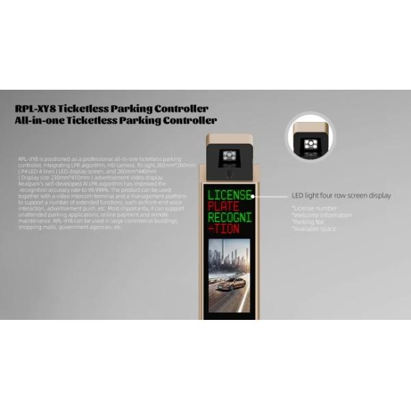 License Plate Recognition Parking System LPR Parking System Automatic
