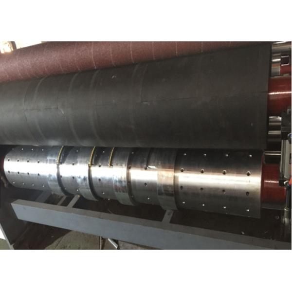 Flexo Corrugated Box Printing Machine With Rotary Die Cutting Machine
