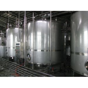 Automatic Complete Organic Yogurt Processing Line Pasteurizing Freezing