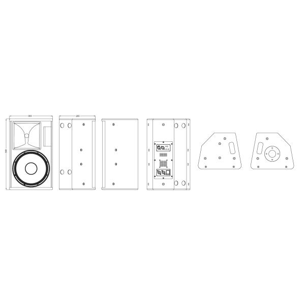 10 inch active full range loudspeaker two way loudspeaker Multifunctional speaker TR10A