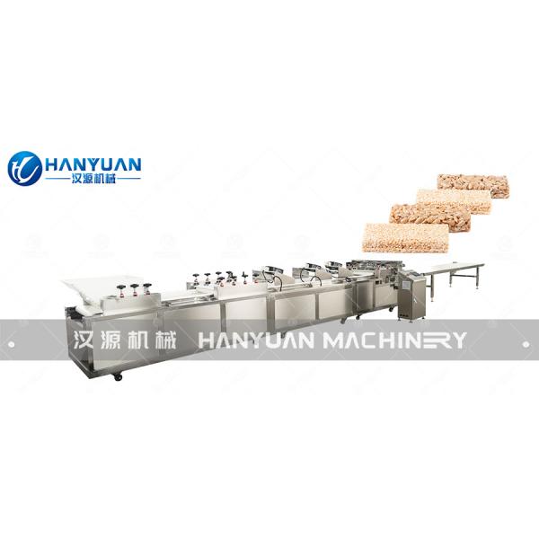 Fully Automated Sesame Peanut Bar Production Line Servo Protein Bar Manufacturing Machine