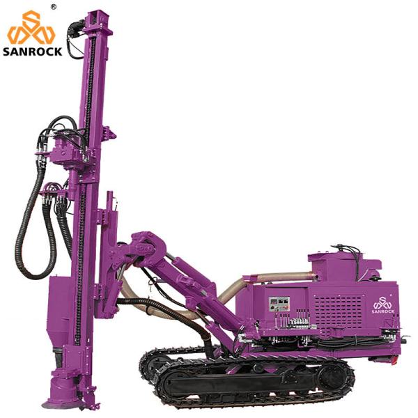 Crawler Drilling Rig Mining Machinery High Performance Separated DTH Drilling Machine