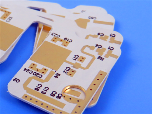 Rogers RO3003 PCB 2-layer copper built on 10mil substrate laminate with Silver plate/Gold plate using in Remote meter readers