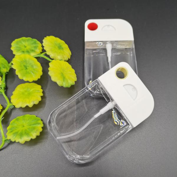 38ml Plastic Spray Bottle Petg Clear Color Diameter 54*16 Rectangle Shape