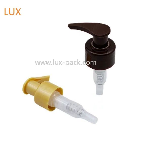 Leak-Proof 24mm 28mm Left-Right Lock Lotion Pump with 304 Spring and PP Material