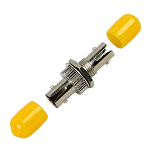 ST / UPC Single Mode Fiber Optic Adapter Simplex Round Type Fiber Optical Adapter