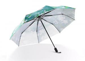 China 21 Inch Automatic Travel Umbrella Small Fresh Men And Women Double Fold Umbrella on sale
