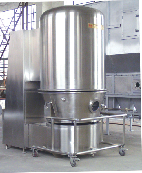PLC Control System Pharmaceutical Dryers Boiling Drying Machine 210kg/h