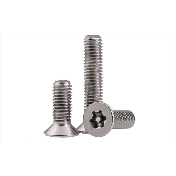Tamper Proof Torx M10 30 Stainless Steel Security Screws Featuring Right Hand Thread Direction Optimized Communication Equipment Security