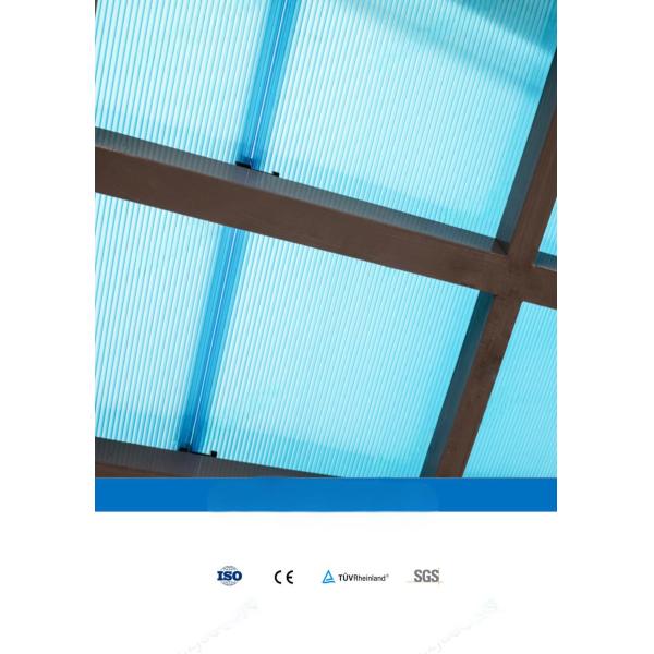 Six-Layer U-Lock Polycarbonate Sheet for Superior Thermal Insulation