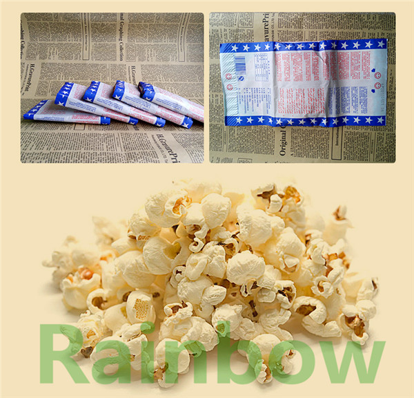 Microwave Popcorn Snack Bag Packaging