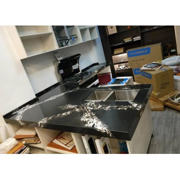 Kitchen Countertop Materials Quartz Engineered Quartz Stone Easy Maintain