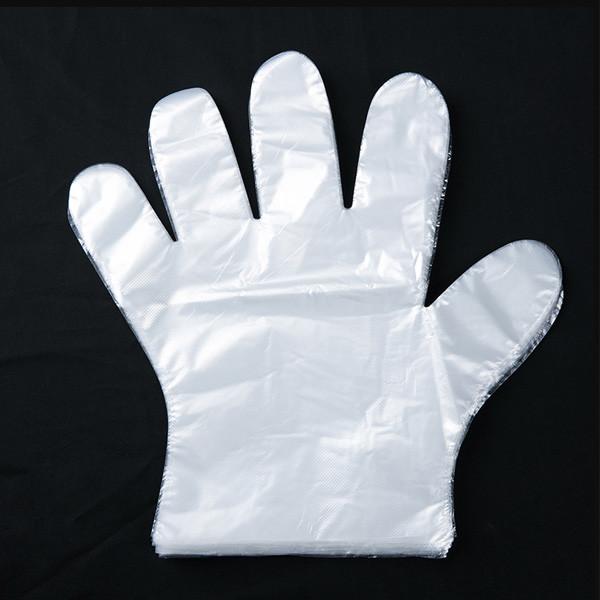 Buy Disposable Food Prep Gloves Clear Safety PE Gloves For Kitchen Cooking Food Handling Hair Dying Cleaning at wholesale prices