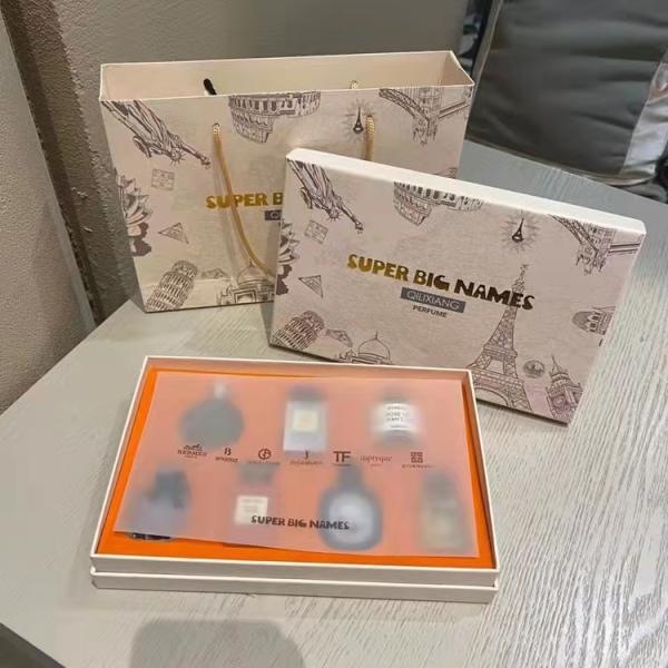 Perfume Gift Rigid Packaging Box Reusable Matt Lamination Printing