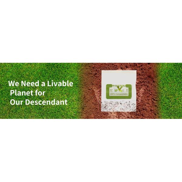 household compostable bio degradable plastic garbage bag, 100% Compostable Custom linen bag grocery bag