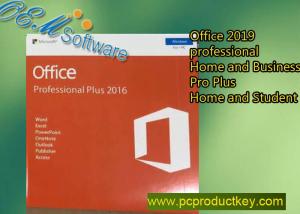 Quality Original Office 2016 PKC , Office 2021 Pro plus Plus Retail Key Dvd Box for sale