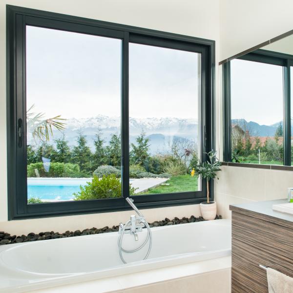 Australia Soundproof UPVC Standard Aluminum Siding Windows Customized