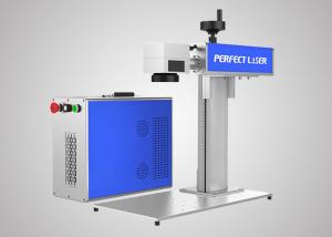 China Fast Speed Fiber Laser Marker Machine Compact Structure For Jewelry / Auto Parts on sale