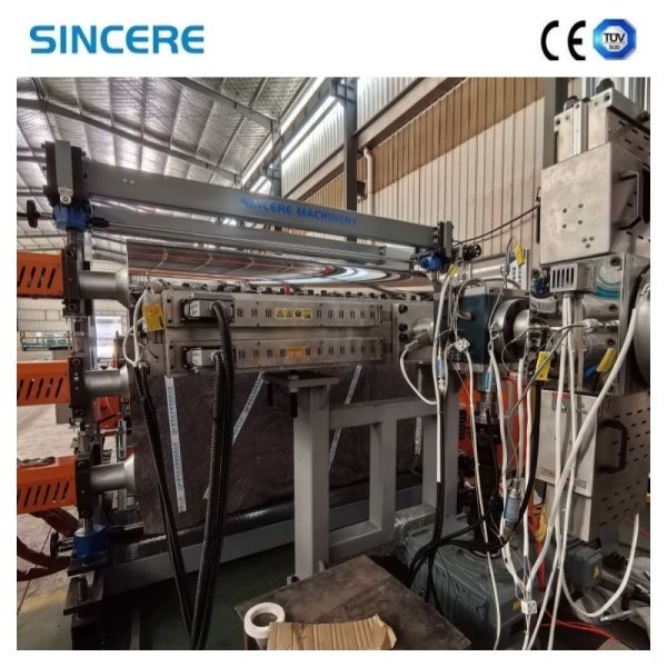 Semi-automatic Plastic Sheet Extrusion Machine with 75-355Kw Motor Power for 0.35-100mm Plate Thickness