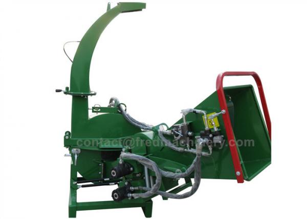 Buy 4 Cutting Knives Hydraulic Wood Chipper With Double Aggressive Rollers at wholesale prices