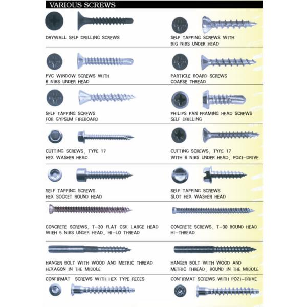 OEM Fasteners Hardware Bulgy Screw ZINC Grey Phosphated