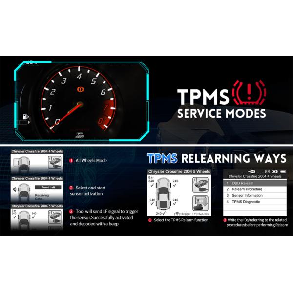 Autel MaxiTPMS TS508WF TPMS Diagnostic and Relearn Tool WiFi Version