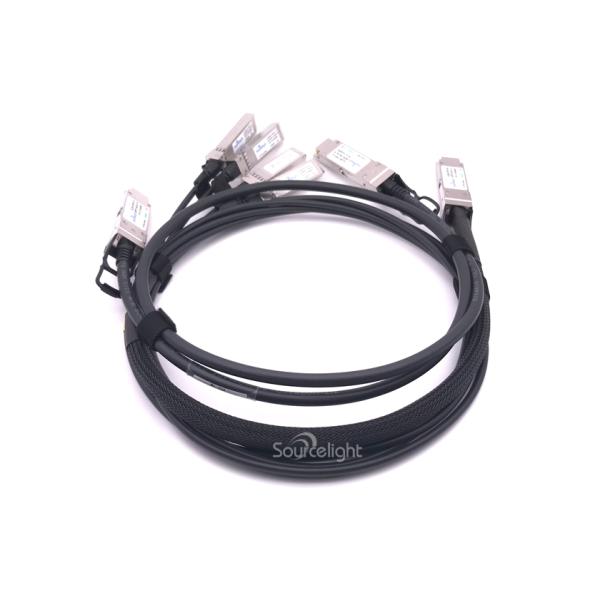 QSFP-H40G-1M Sfp Modules Qsfp Direct Attach Copper Cable Passive 1m / 3m / 5m
