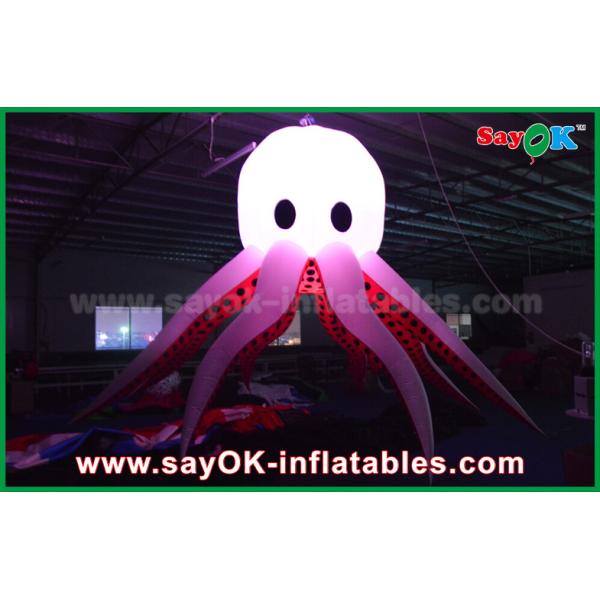 Giant Inflatable Lighting Decoration Sea Animal Lighting Octopus / Devilfish