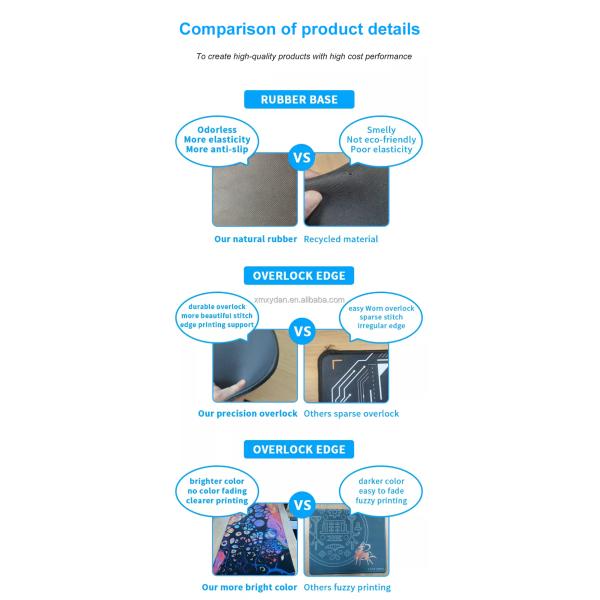 Sublimation Forest Comic Desk Rubber Computer Mouse Pads With Custom Logo in and Stock