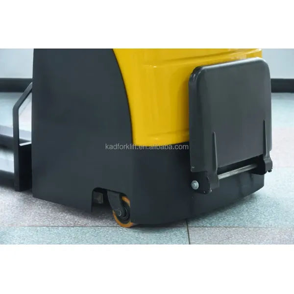 Full Platform Electric Pallet Stacker with 500mm Load Center 1070mm Fork Length and 850mm Fork Width