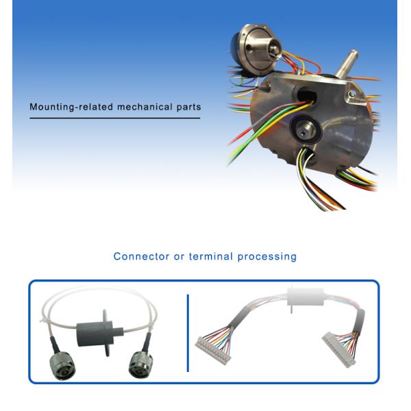 Super Mini Slip Ring 8 Circuits 0-300 RPM