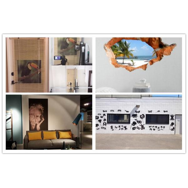 3D Vertical Wall Printer Price , Direct To Wall Inkjet Printer For Wall Mural