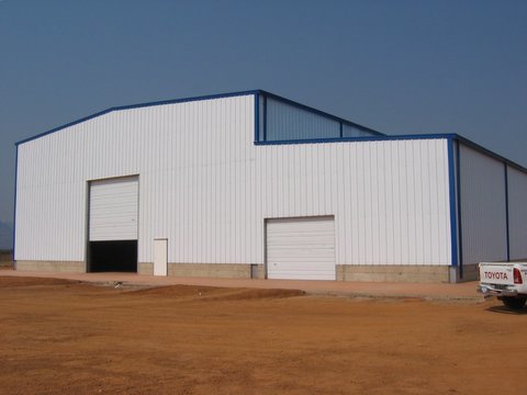 Customized Large Span Steel Structure Warehouse with High Structural Strength for Industrial Use