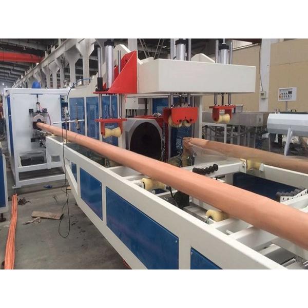 Stable Operation PVC Pipe Extruder Line with Full Intermeshing Engagement System