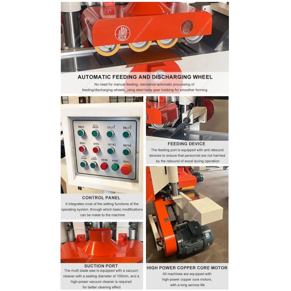 Multiple Cuts Automatic Sawmill Machine for Precision Wood Cutting and Efficiency