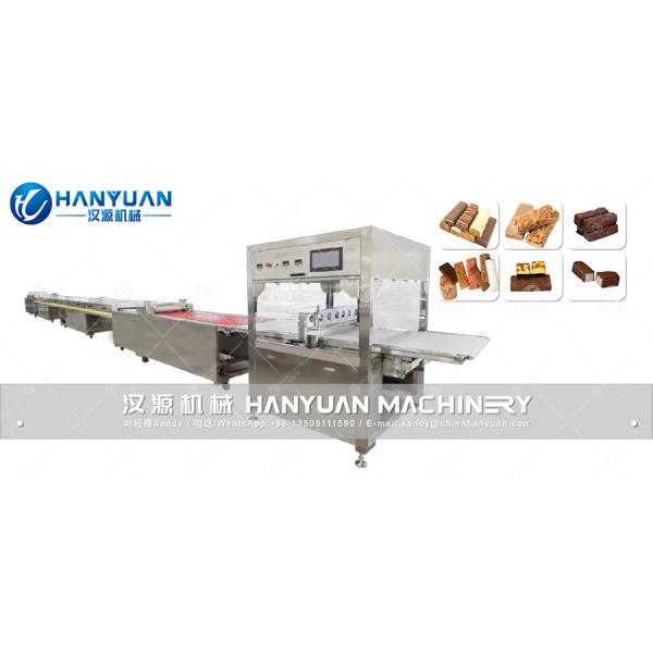 Mixing Double Layer Energy Bar Protein Bar Production Line With Touch Screen