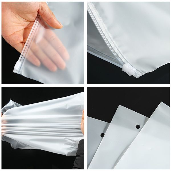 Low MOQ Custom Print Ziplock Bag Eco-Friendly Biodegradable Plastic Packaging Zipper Pouch
