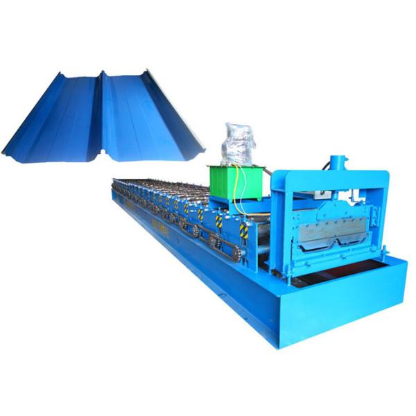 Self Locked Standing Seam Panel Machine , Strip Steel Standing Seam Roof Machine