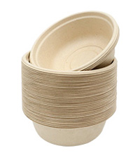 30 Oz Compostable Deep Dish Plates, Rectangle Disposable Plates Trays For Burger, Nacho, Taco Salad, Popcorn Snack