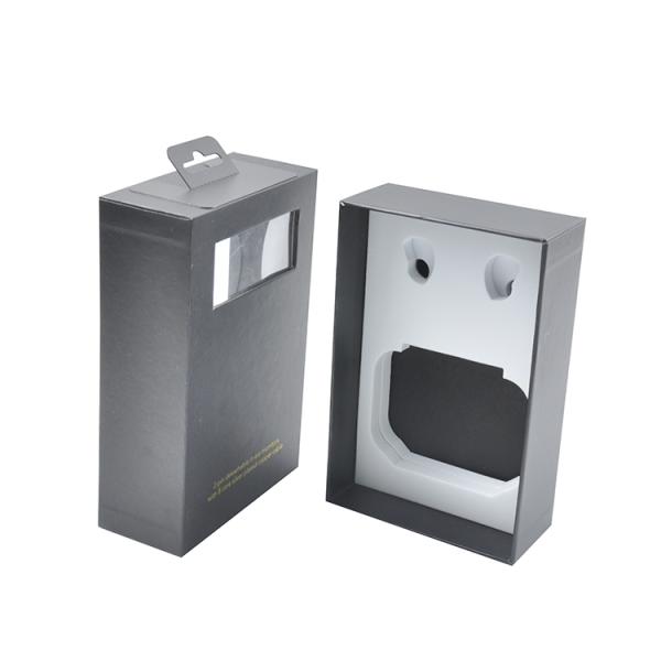Custom Made Iphone Case Carton Packaging Box Printing With Pet Window