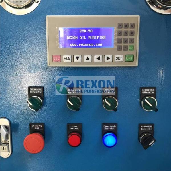 Vacuum Processing Insulation Transformer Oil Purification Machine Dewater And Degas From Oil