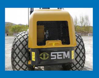 High Reliability SEM510 Soil Compactor Machine 97.5kw New Condition